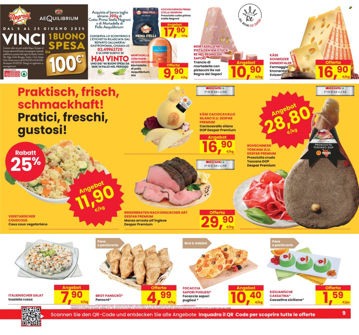 Volantino Eurospar - 12/6/2025 - 25/6/2025. Pagina 9