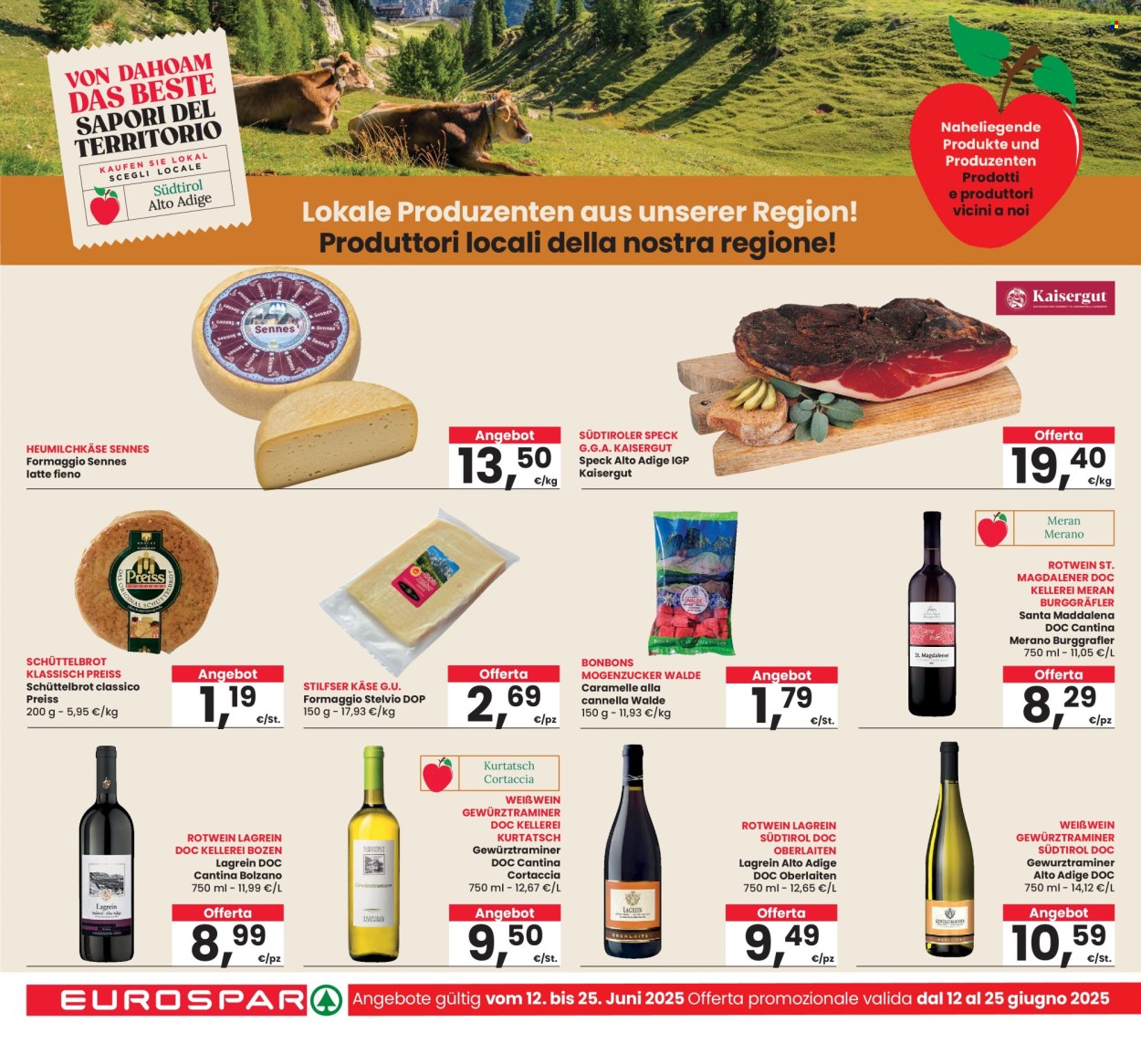Volantino Eurospar - 12/6/2025 - 25/6/2025. Pagina 12