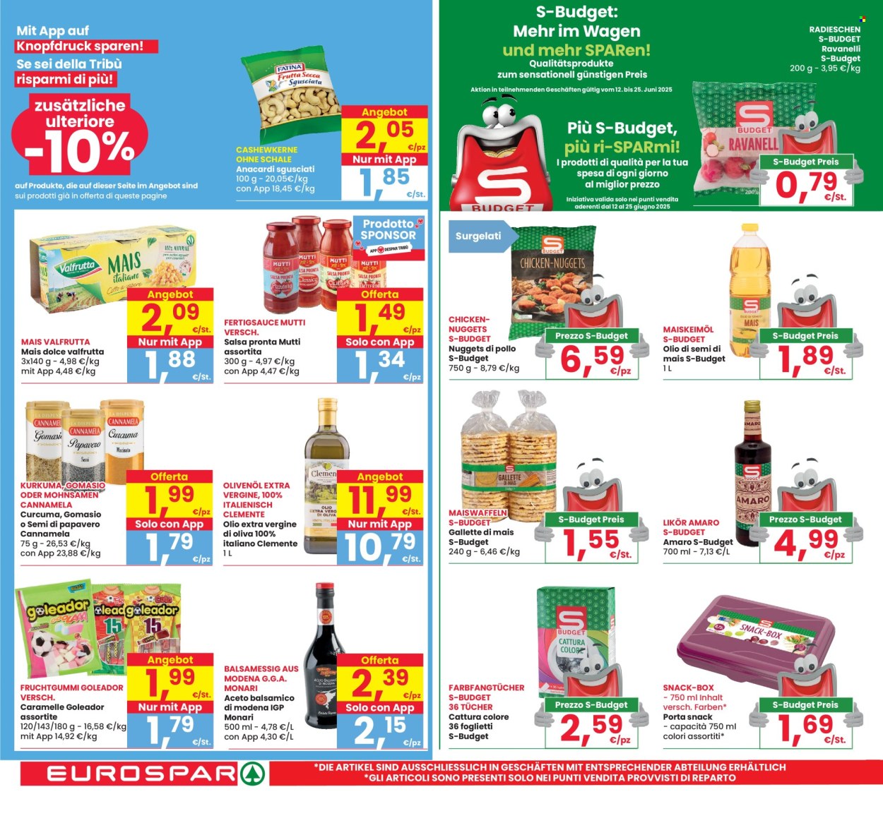 Volantino Eurospar - 12/6/2025 - 25/6/2025. Pagina 14