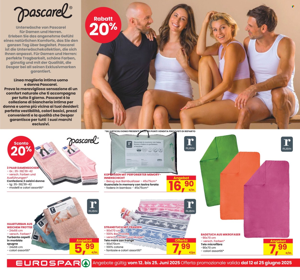Volantino Eurospar - 12/6/2025 - 25/6/2025. Pagina 20