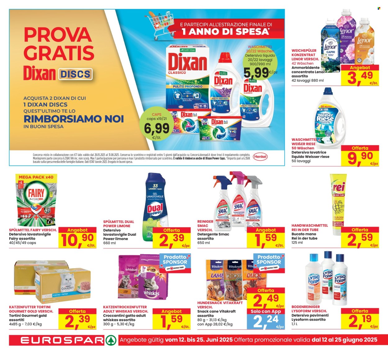 Volantino Eurospar - 12/6/2025 - 25/6/2025. Pagina 22
