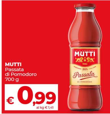 MUTTI passata di pomodoro