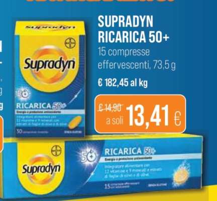 SUPRADYN RICARICA 50+