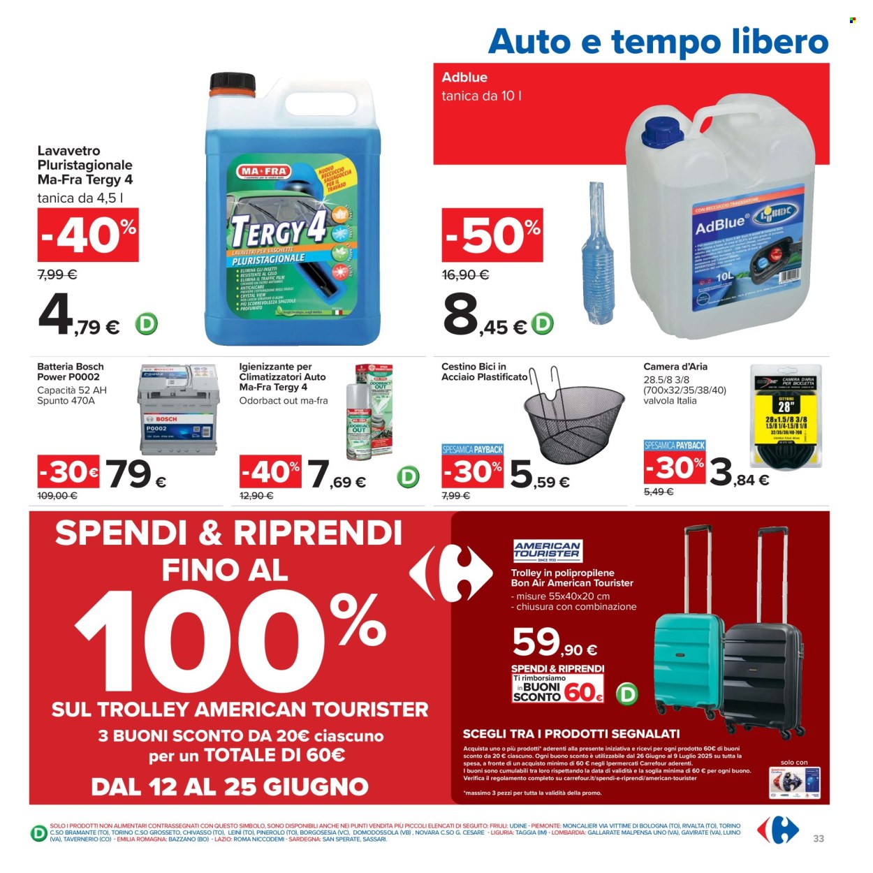 Volantino Carrefour - 12/6/2025 - 25/6/2025. Pagina 33