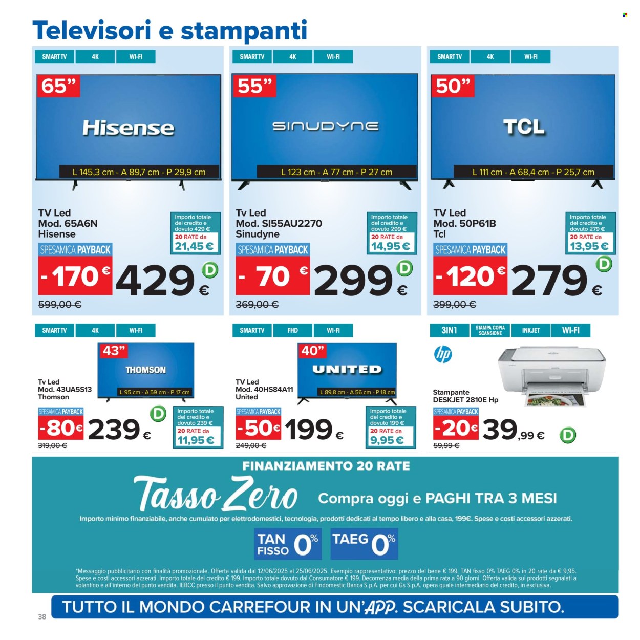 Volantino Carrefour - 12/6/2025 - 25/6/2025. Pagina 38