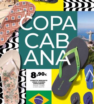 CIABATTA INFRADITO UOMO O DONNA COPACABANA