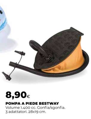 POMPA A PIEDE BESTWAY