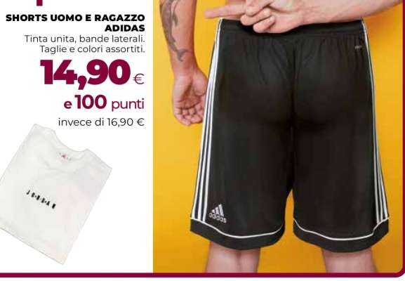 SHORTS UOMO E RAGAZZO ADIDAS