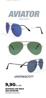 OCCHIALI DA SOLE J&S AVIATOR