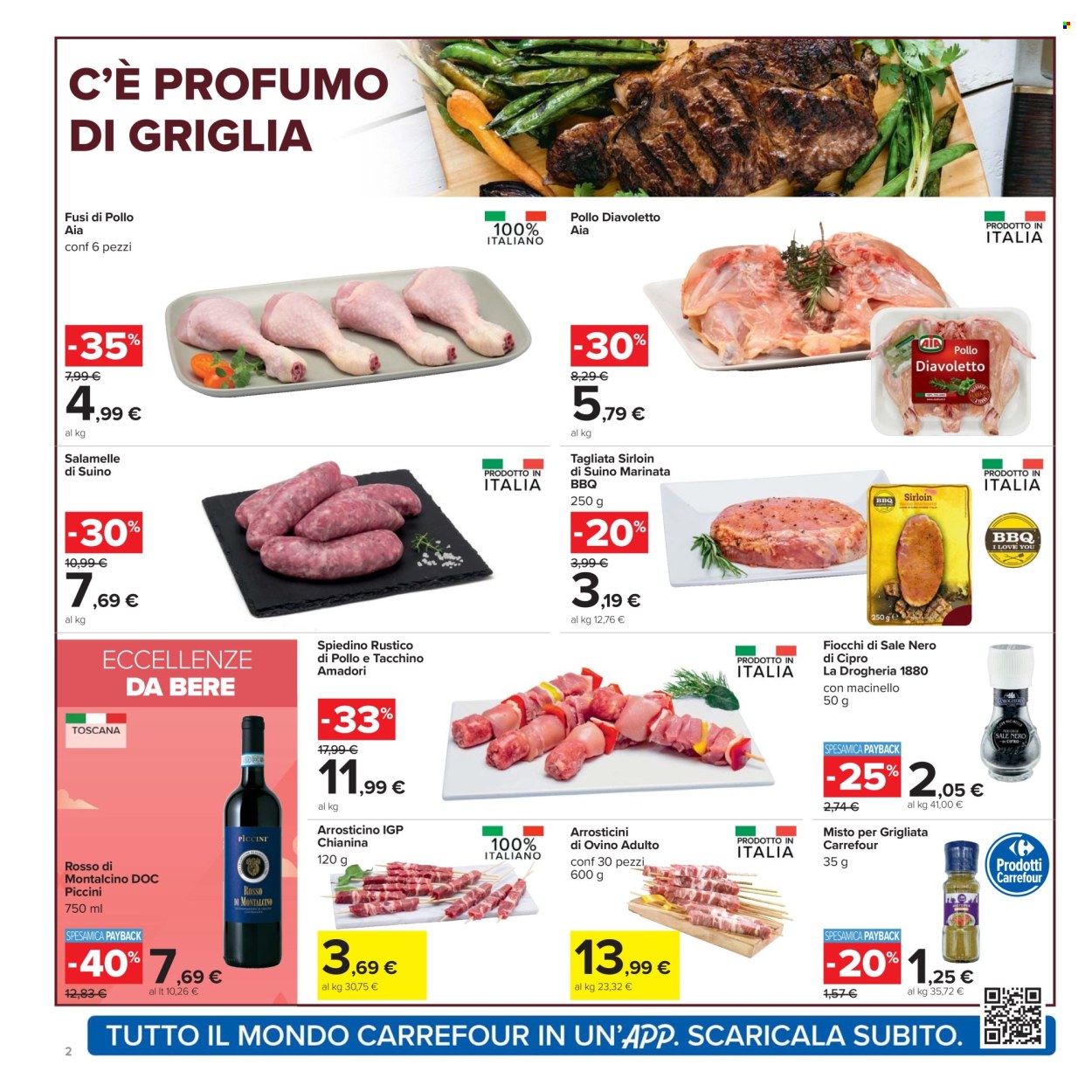 Volantino Carrefour - 12/6/2025 - 25/6/2025. Pagina 2