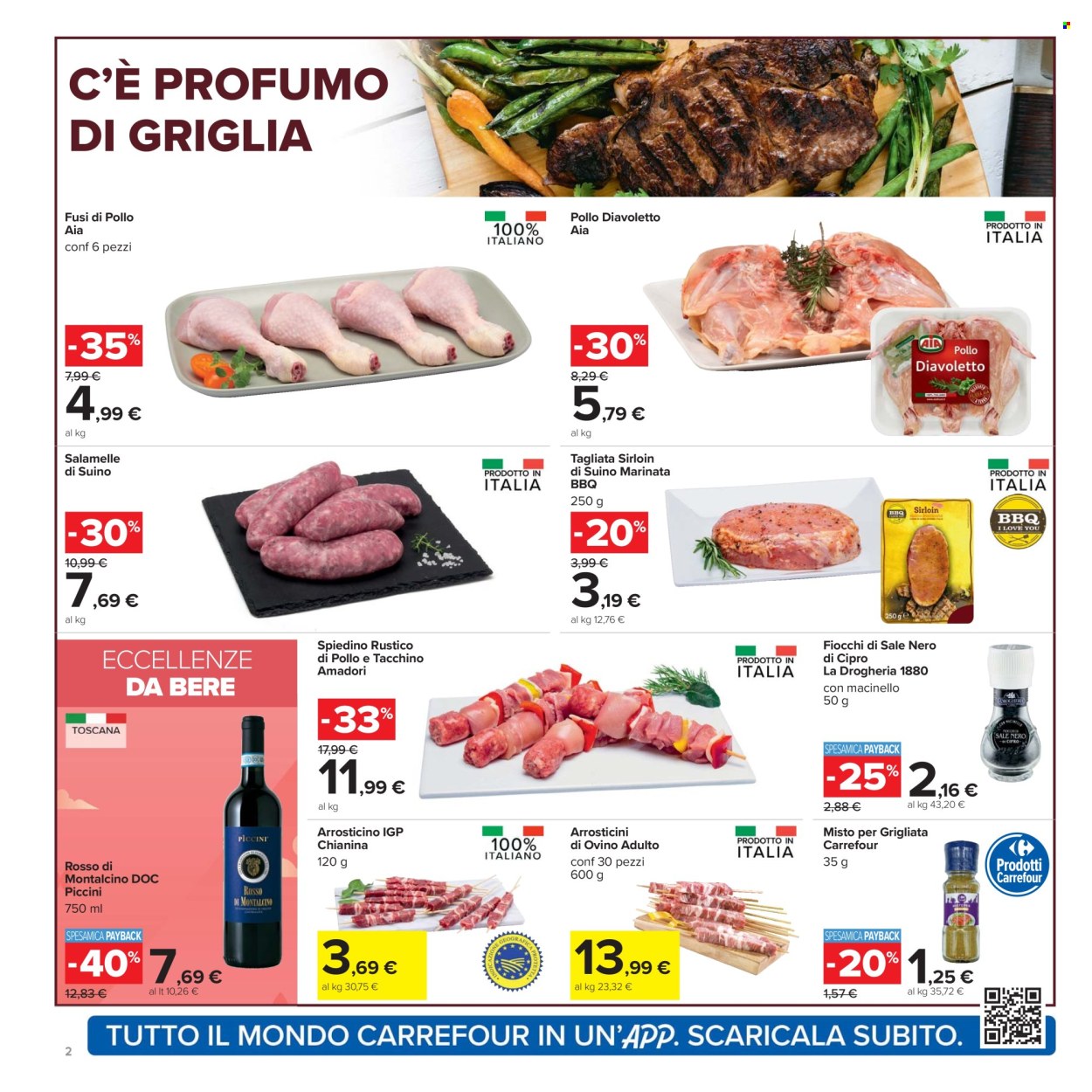 Volantino Carrefour - 12/6/2025 - 25/6/2025. Pagina 2