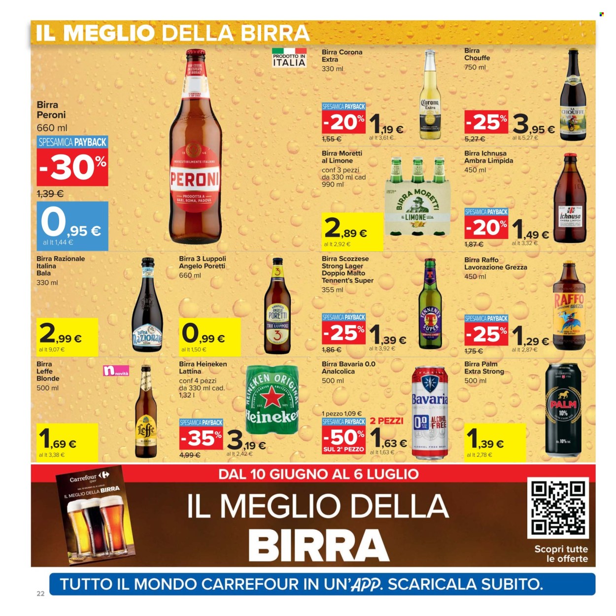 Volantino Carrefour - 12/6/2025 - 25/6/2025. Pagina 22