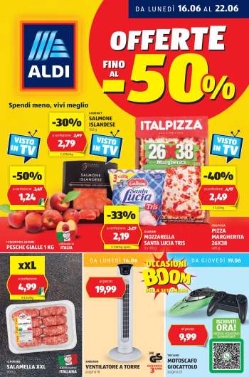 Volantino Aldi - 16/6/2025 - 22/6/2025.