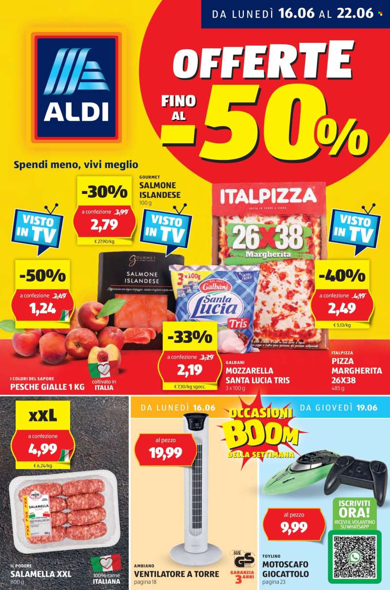 Volantino Aldi - 16/6/2025 - 22/6/2025.