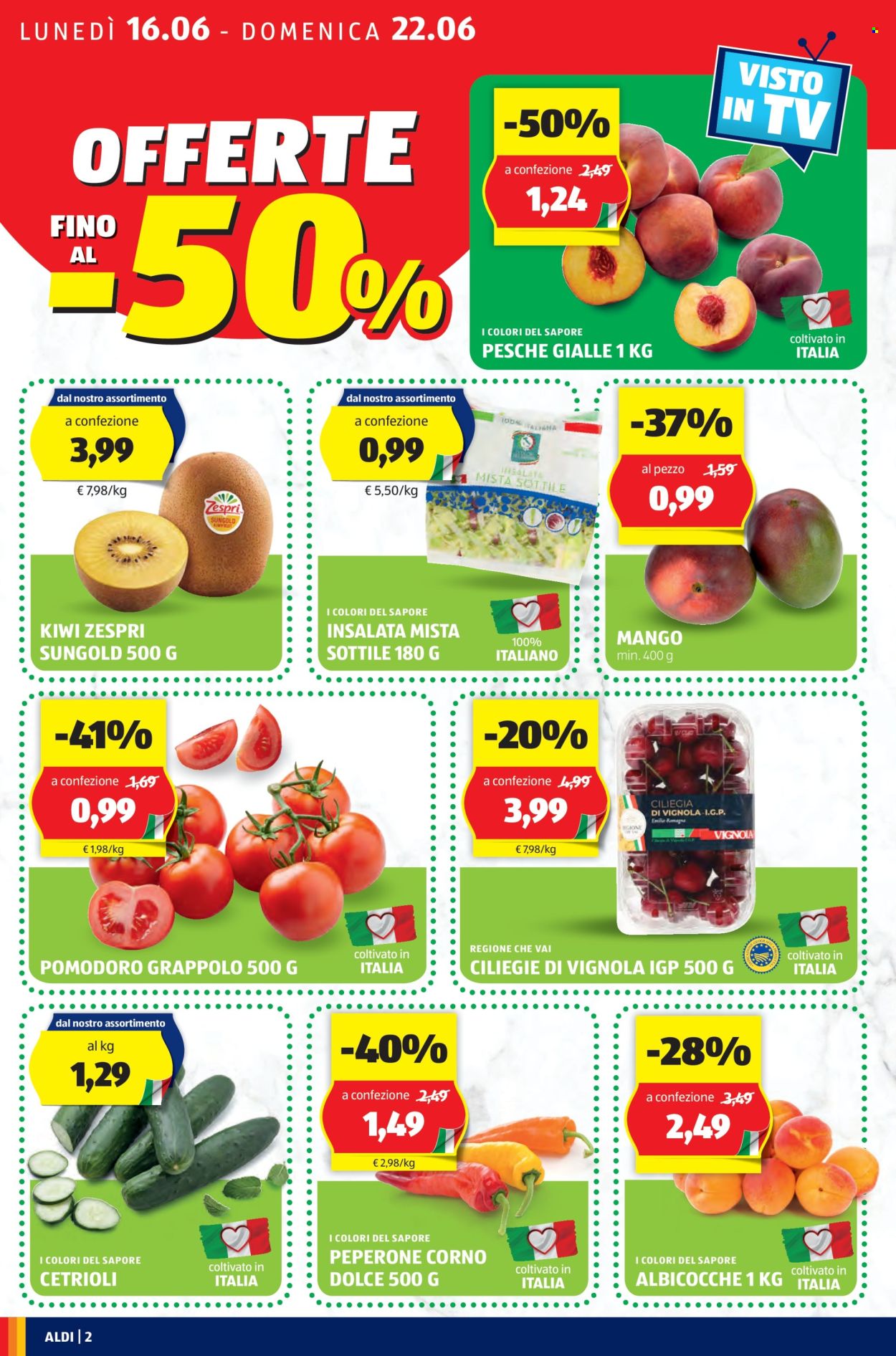 Volantino Aldi - 16/6/2025 - 22/6/2025. Pagina 2