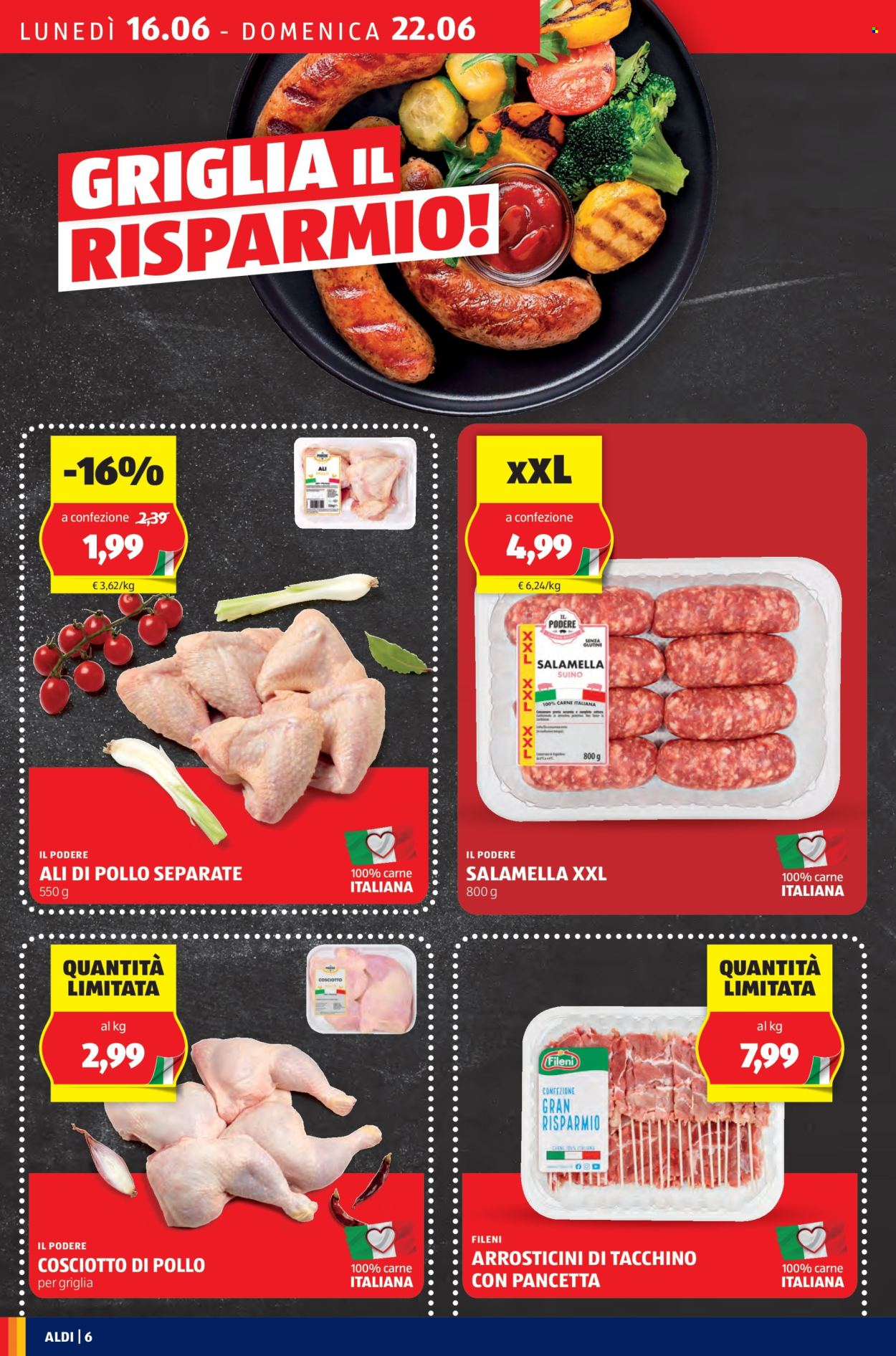 Volantino Aldi - 16/6/2025 - 22/6/2025. Pagina 6
