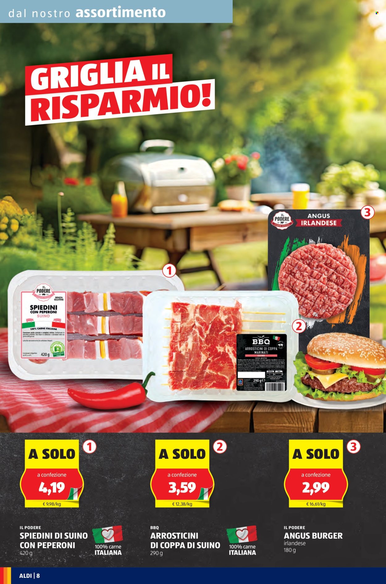 Volantino Aldi - 16/6/2025 - 22/6/2025. Pagina 8