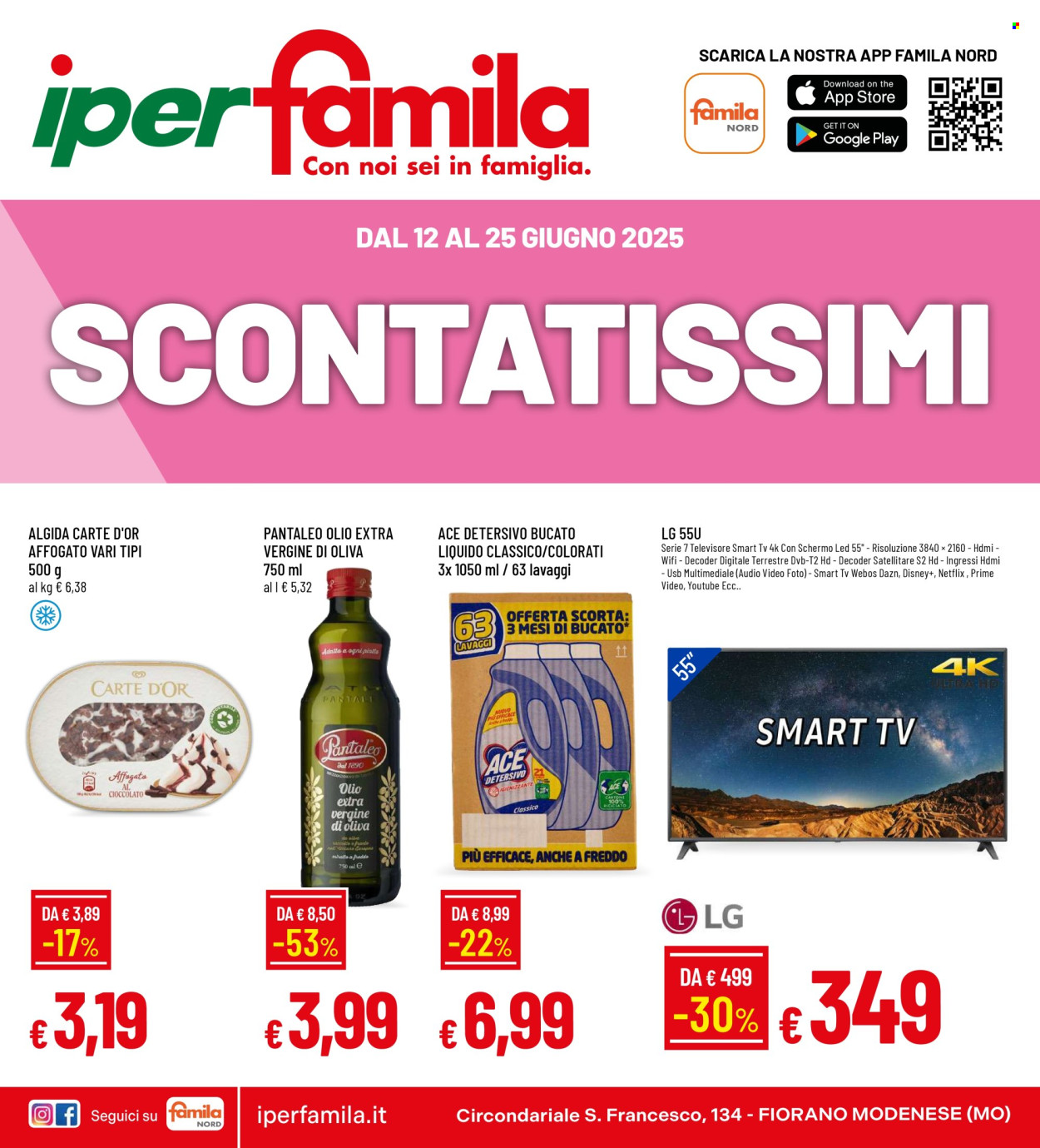 Volantino Famila - 12/6/2025 - 25/6/2025. Pagina 1