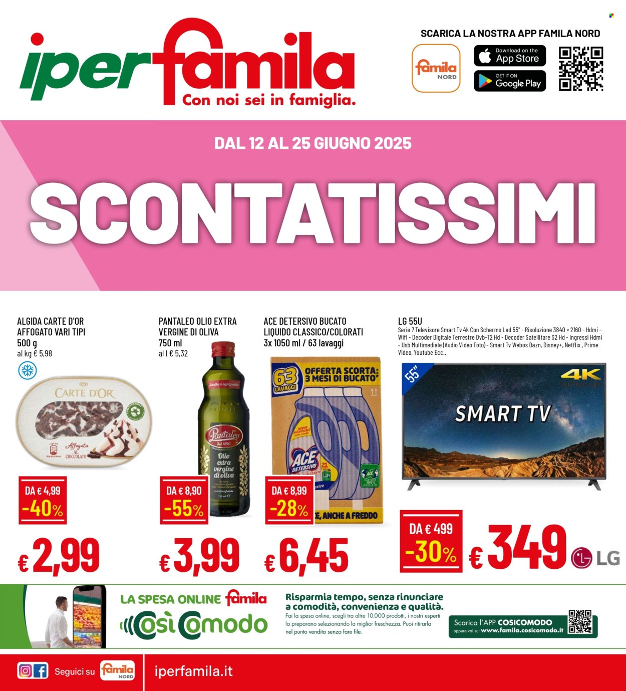 Volantino Famila - 12/6/2025 - 25/6/2025. Pagina 1