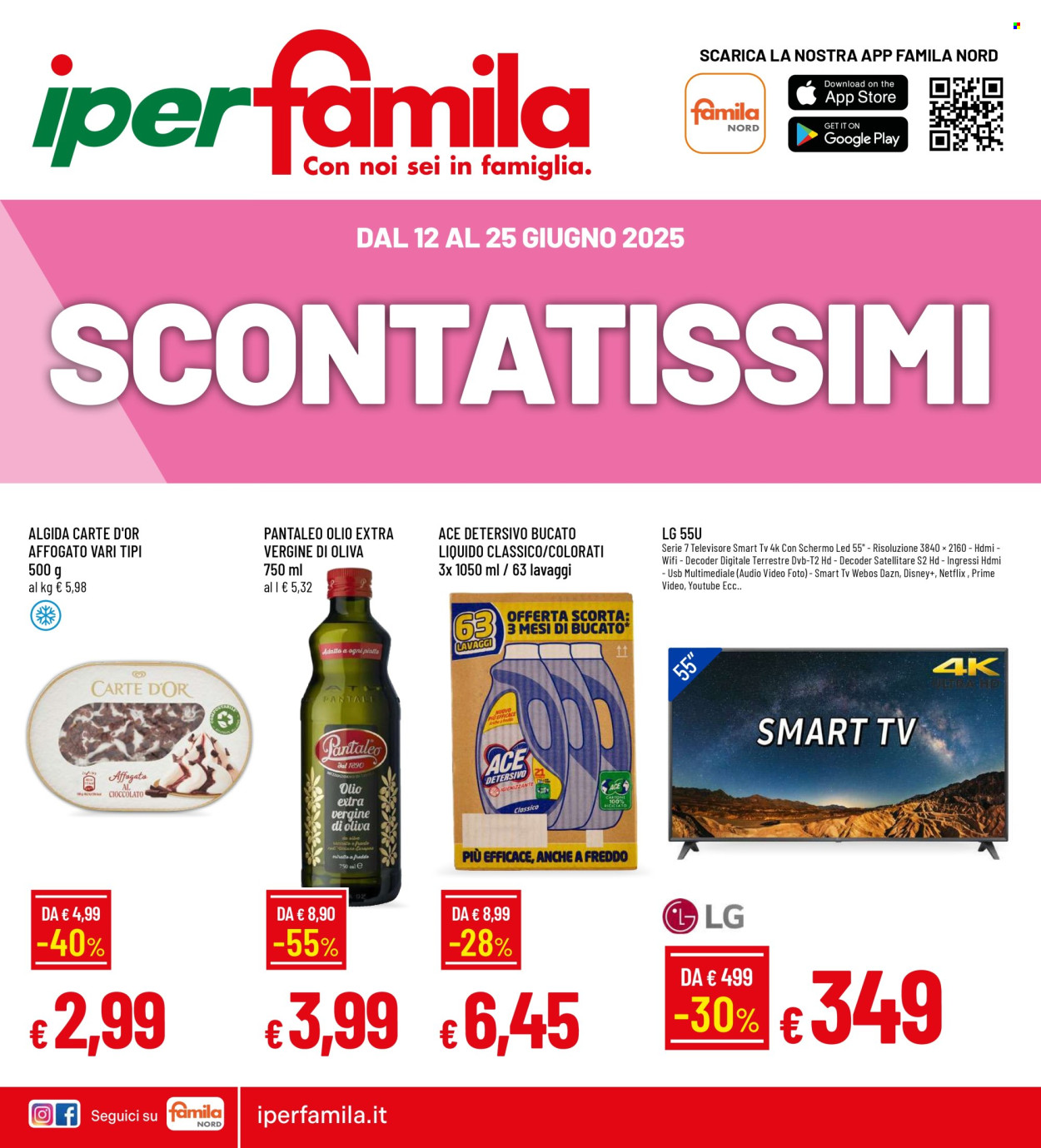 Volantino Famila - 12/6/2025 - 25/6/2025. Pagina 1