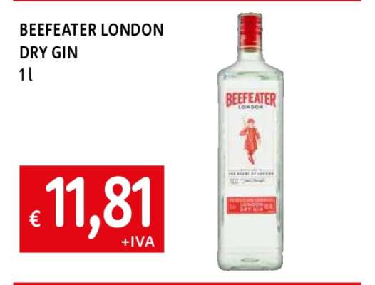 BEEFEATER LONDON DRY GIN