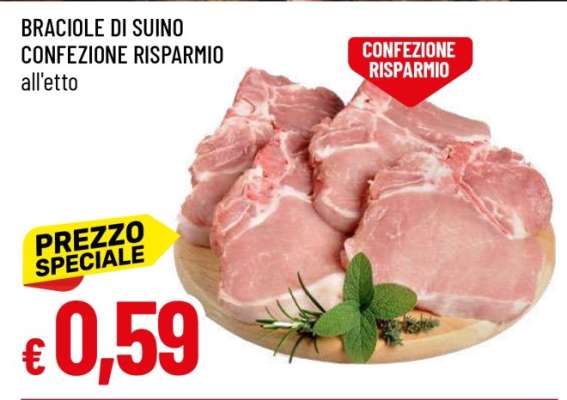 Braciole di suino