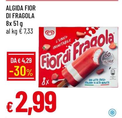 ALGIDA FIOR DI FRAGOLA