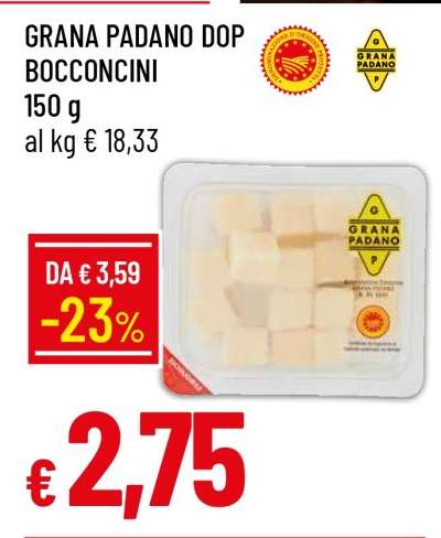 GRANA PADANO DOP BOCCONCINI
