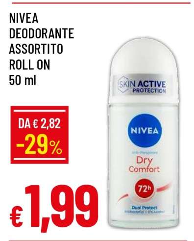 NIVEA DEODORANTE ASSORTITO ROLL ON 50 ml