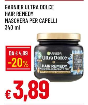 GARNIER ULTRA DOLCE HAIR REMEDY MASCHERA PER CAPELLI