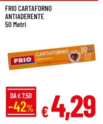 FRIO CARTAFORNO ANTIADERENTE