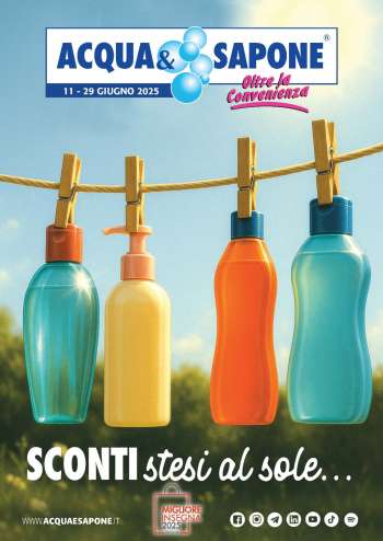 Volantino Acqua & Sapone - 11/6/2025 - 29/6/2025.