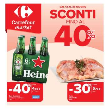 Volantino Carrefour - 12/6/2025 - 25/6/2025.