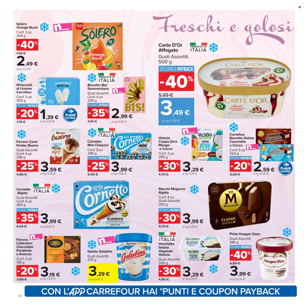Volantino Carrefour - 12/6/2025 - 25/6/2025. Pagina 12