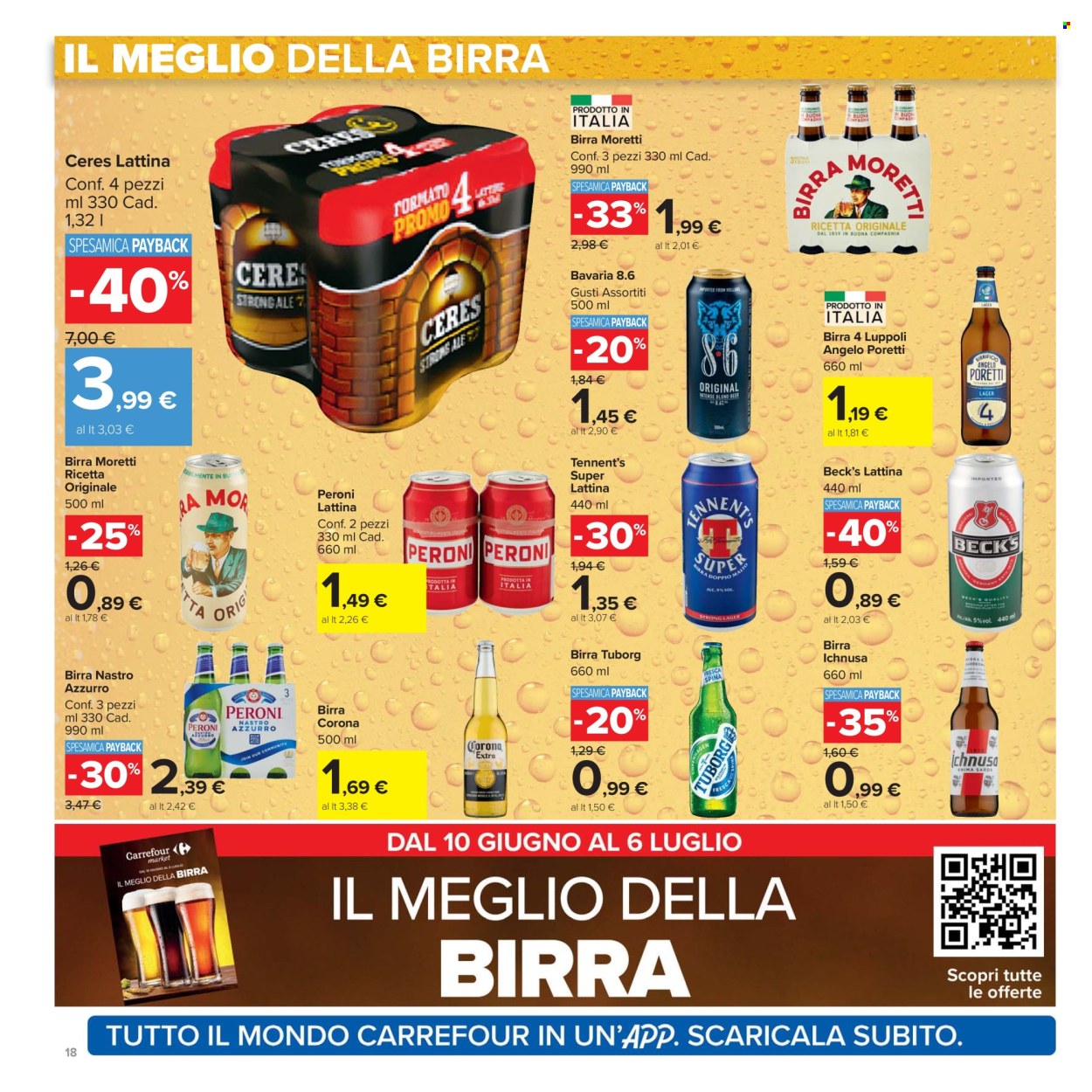 Volantino Carrefour - 12/6/2025 - 25/6/2025. Pagina 18