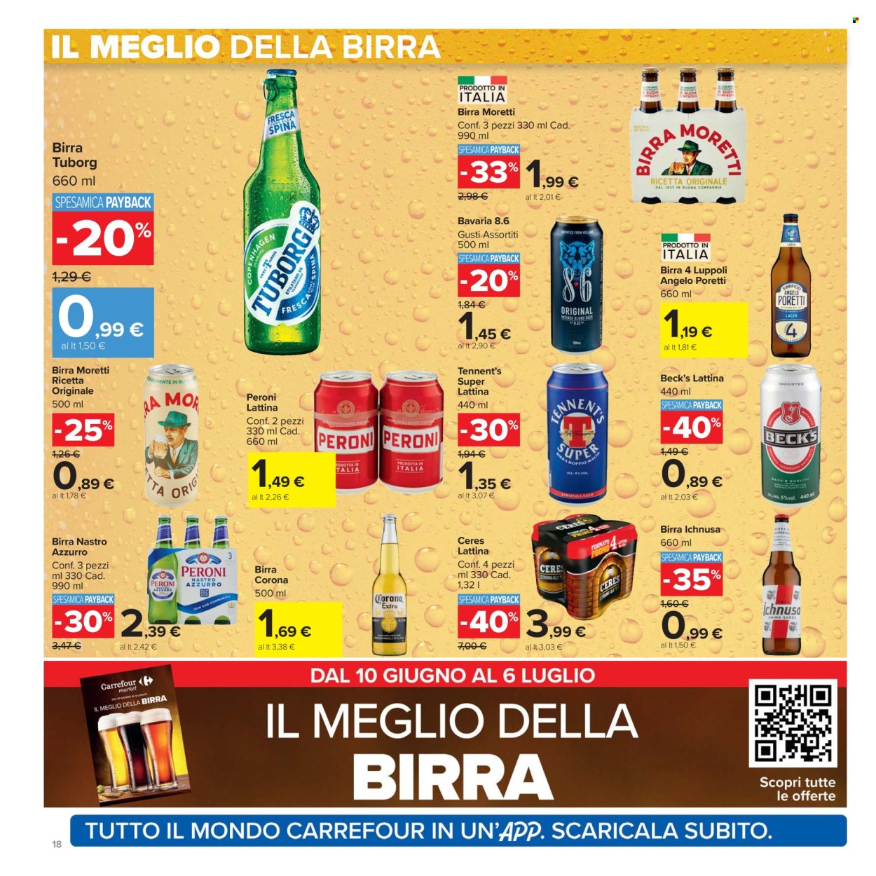 Volantino Carrefour - 12/6/2025 - 25/6/2025. Pagina 18