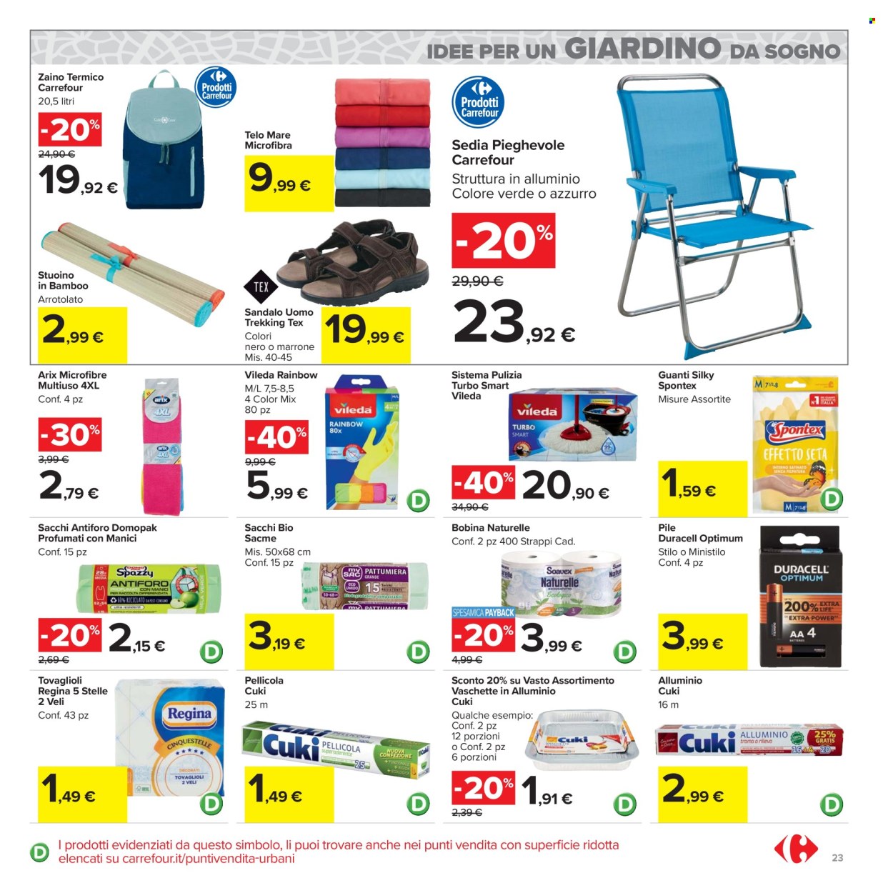 Volantino Carrefour - 12/6/2025 - 25/6/2025. Pagina 23