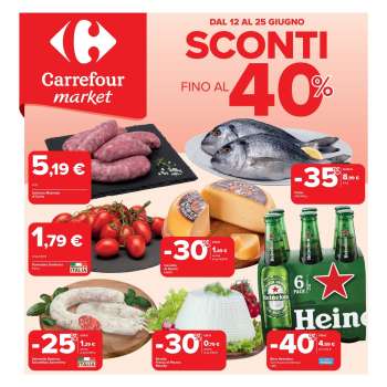 Volantino Carrefour - 12/6/2025 - 25/6/2025.