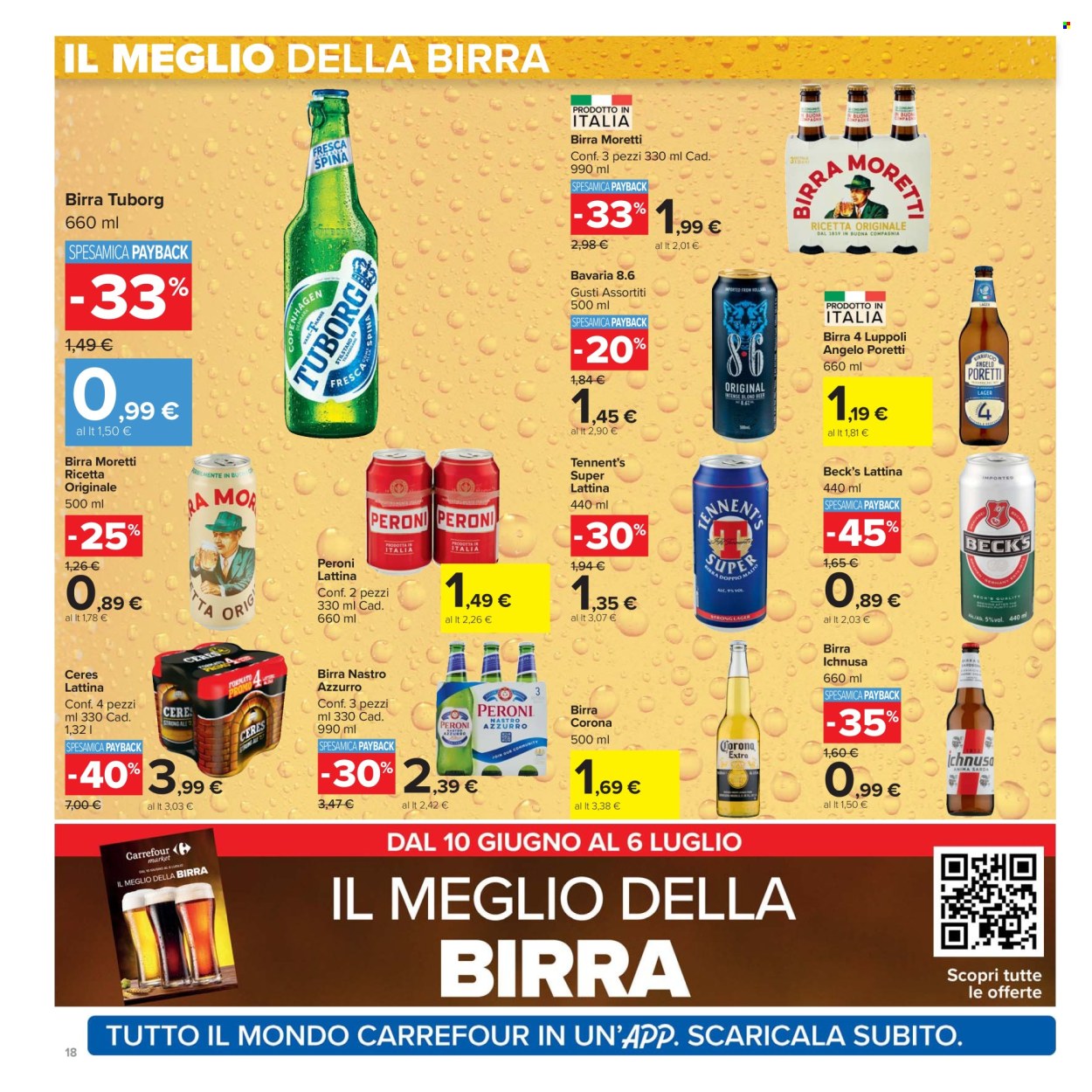 Volantino Carrefour - 12/6/2025 - 25/6/2025. Pagina 18