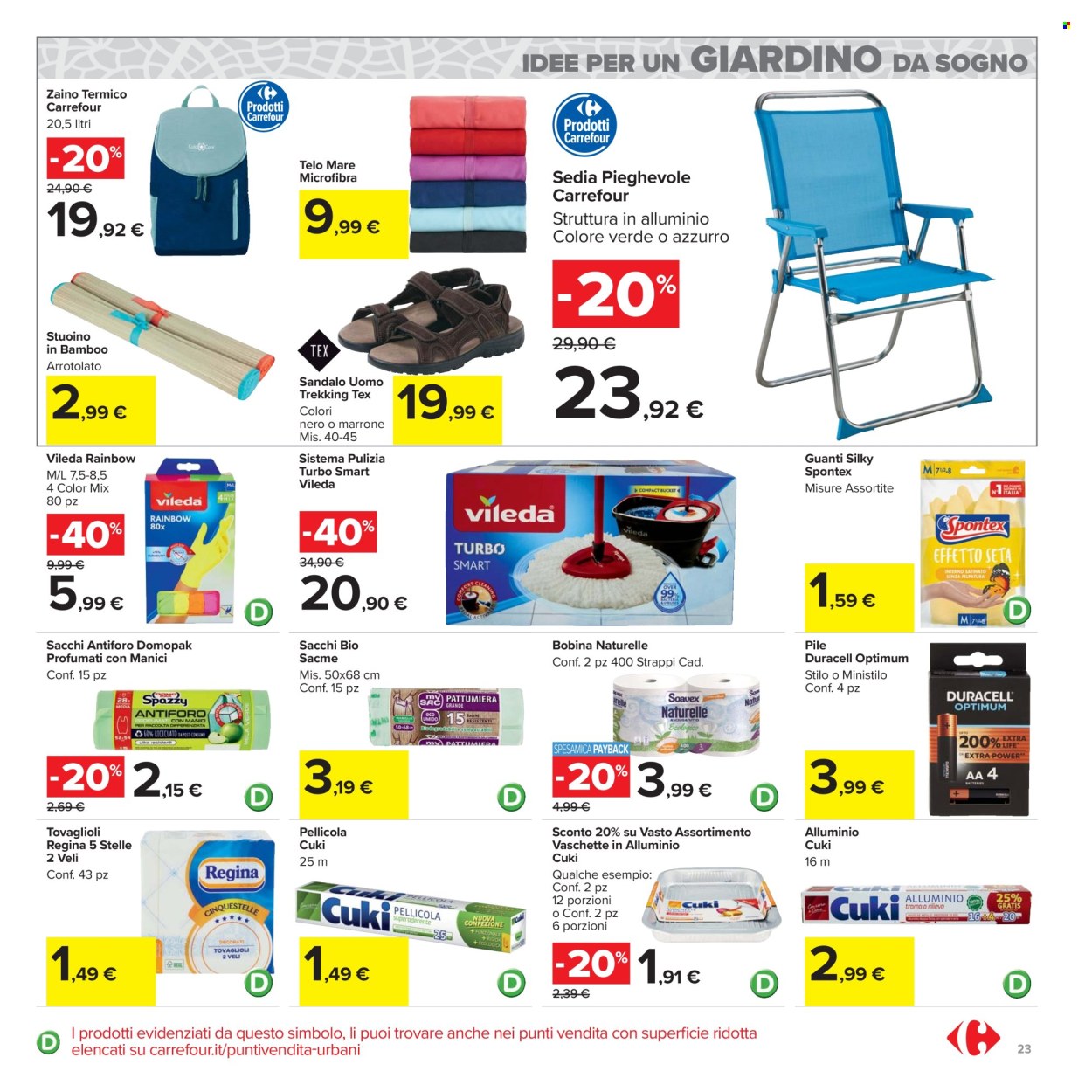 Volantino Carrefour - 12/6/2025 - 25/6/2025. Pagina 23