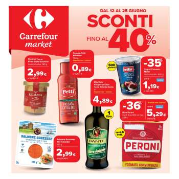 Volantino Carrefour - 12/6/2025 - 25/6/2025.