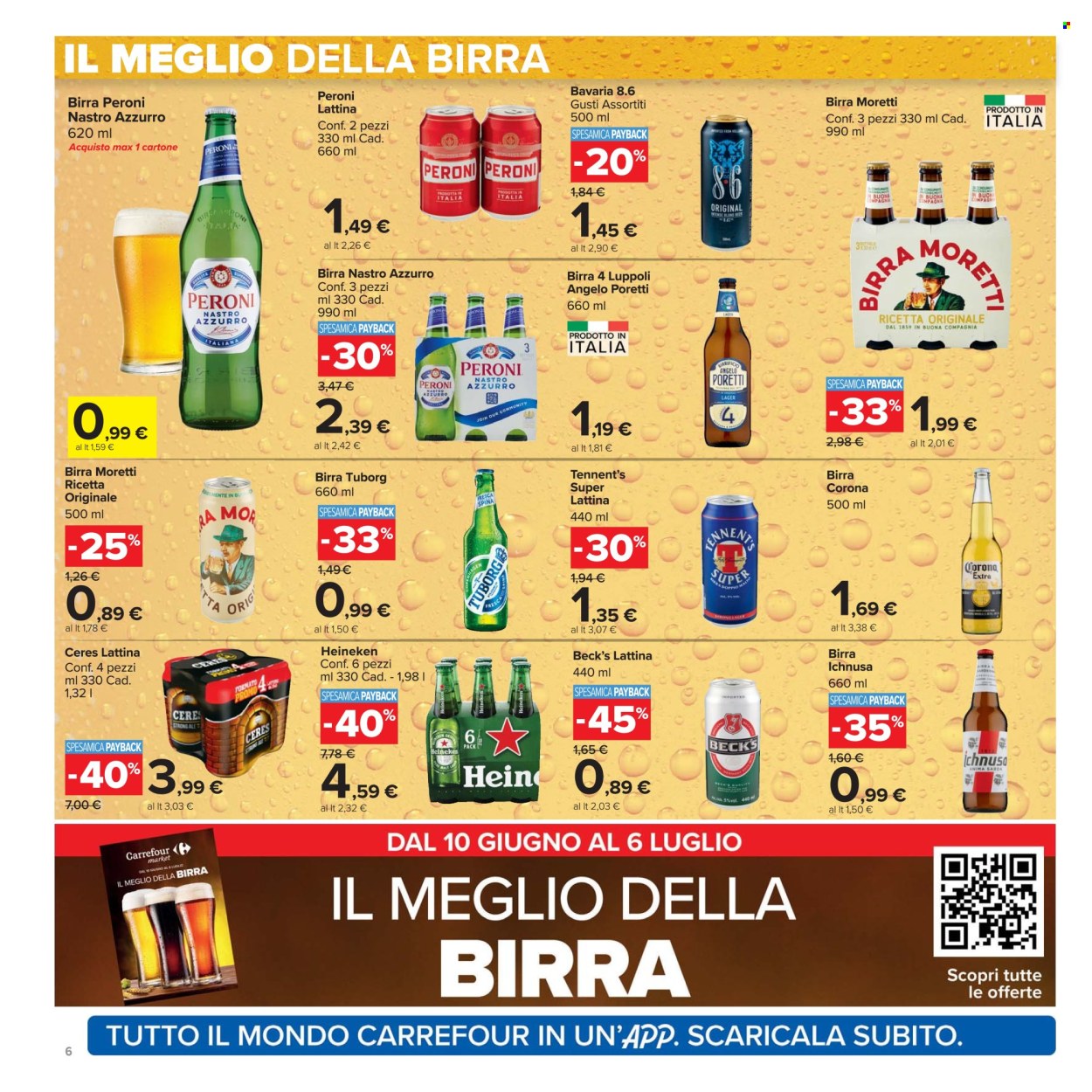 Volantino Carrefour - 12/6/2025 - 25/6/2025. Pagina 6