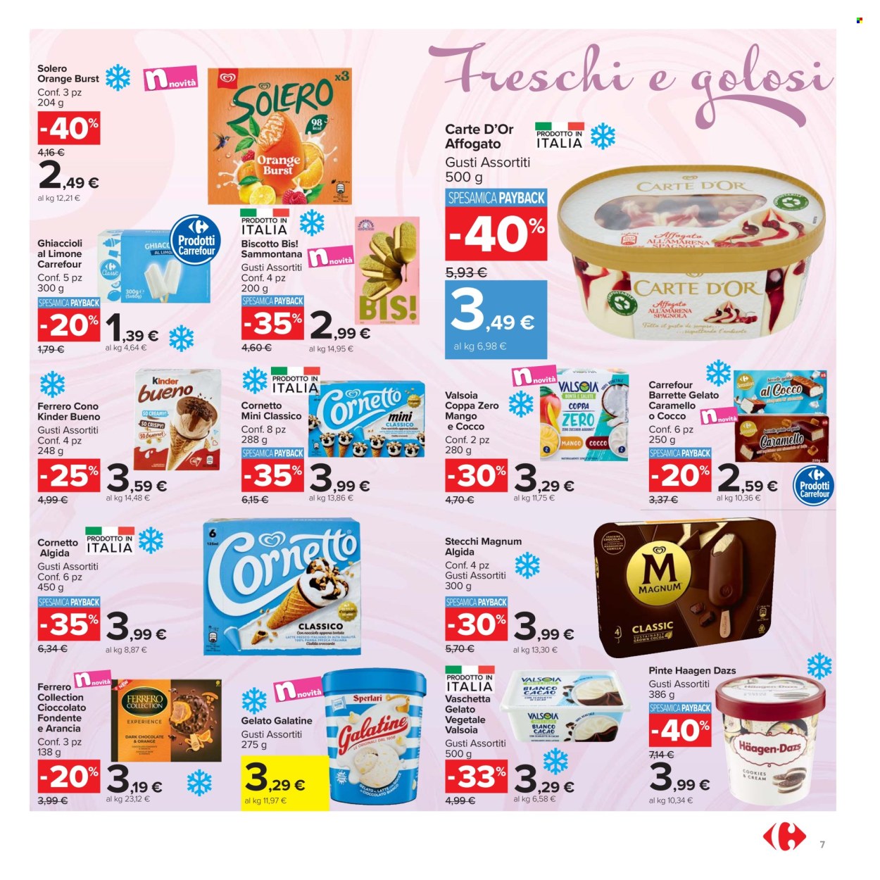 Volantino Carrefour - 12/6/2025 - 25/6/2025. Pagina 7