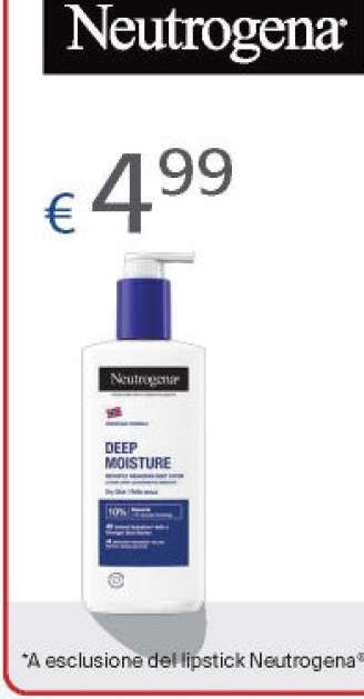 Neutrogena Deep Moisture