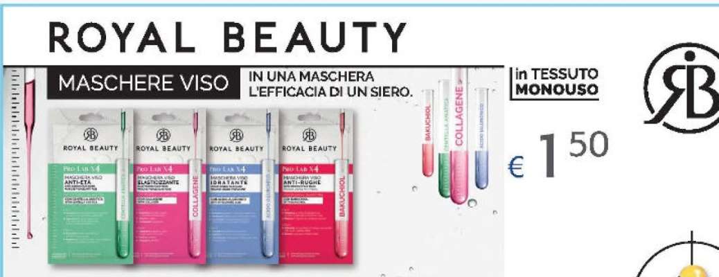 ROYAL BEAUTY MASCHERE VISO