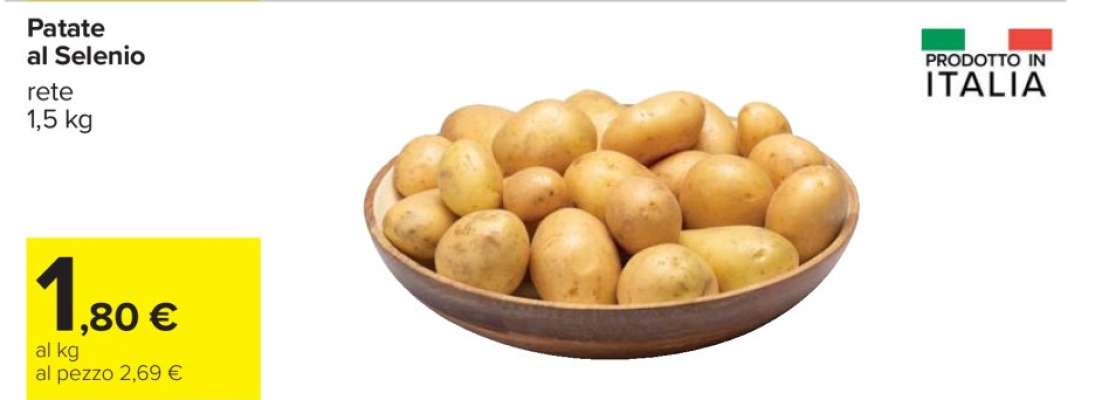 Patate al Selenio