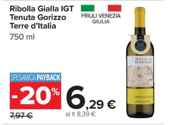 Ribolla Gialla IGT Tenuta Gorizzo Terre d’Italia