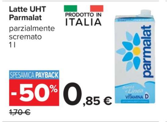 LATTE UHT PARMALAT