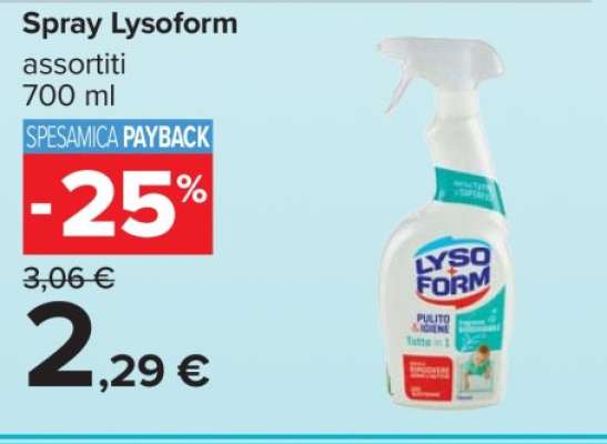Spray Lysoform