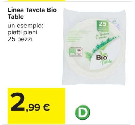 Linea Tavola Bio Table
